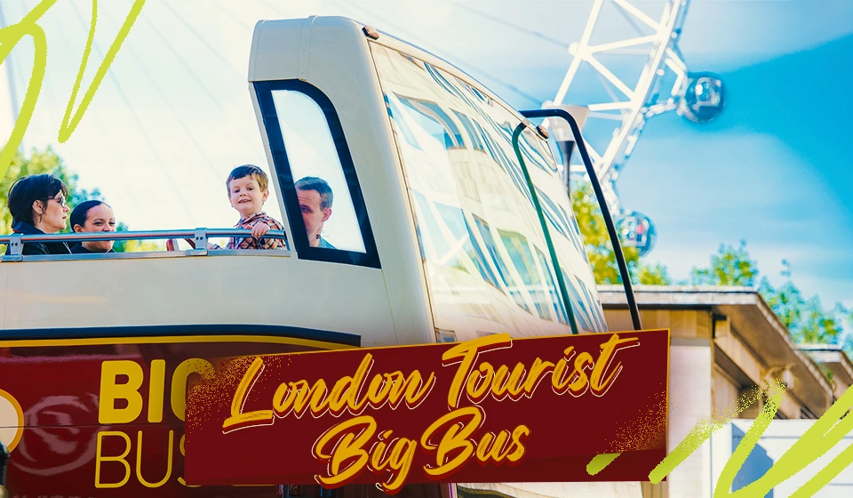 Get to know the most important sights of London with us during the fun Big Bus Tour.