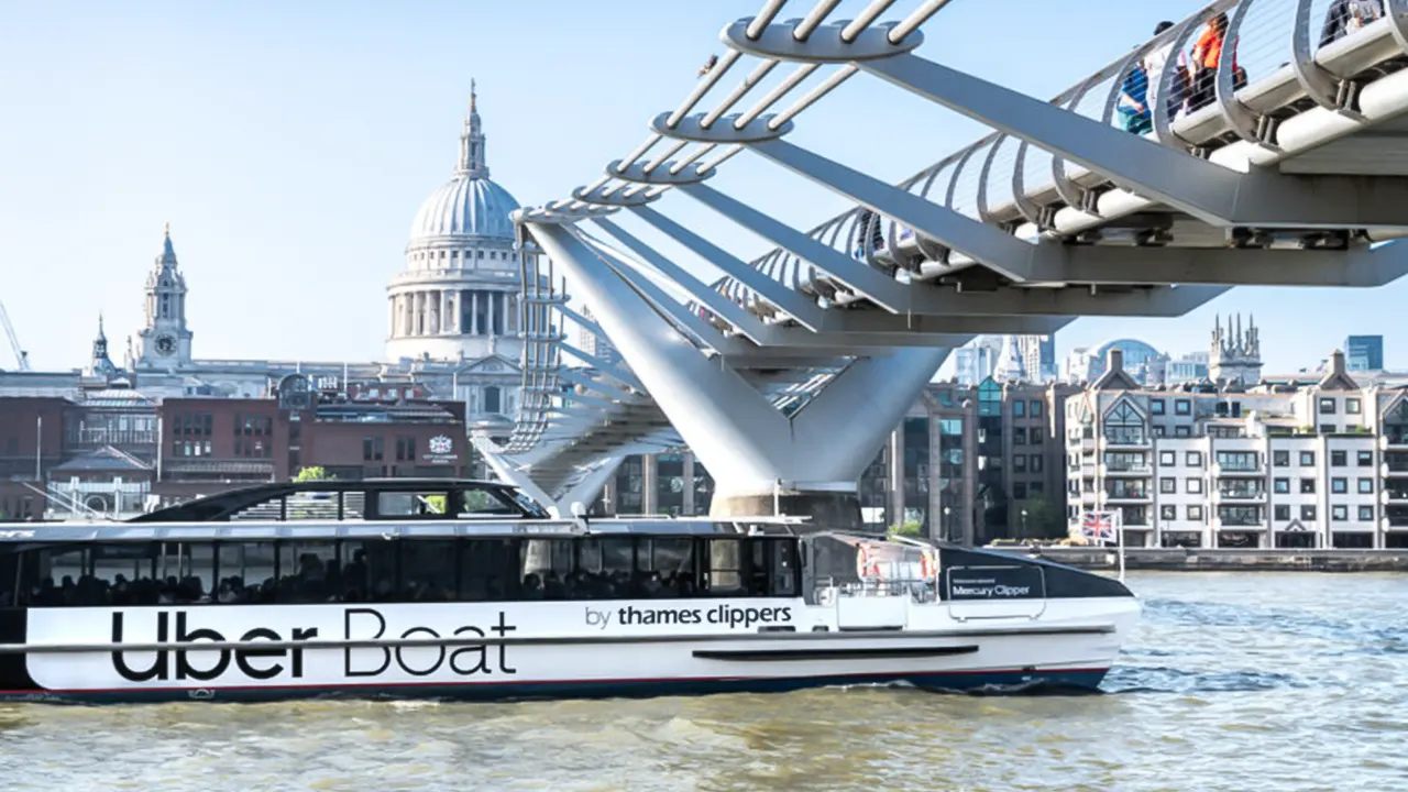 Uber boat Thames (one way)