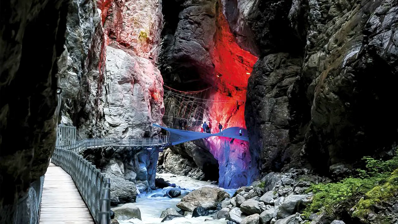 Canyon Swing in Grindelwald