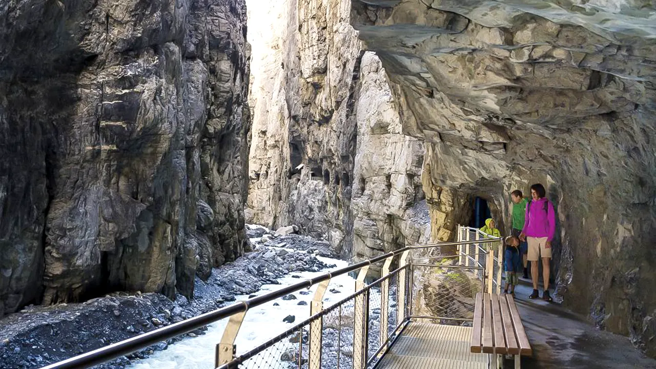 Canyon Swing in Grindelwald