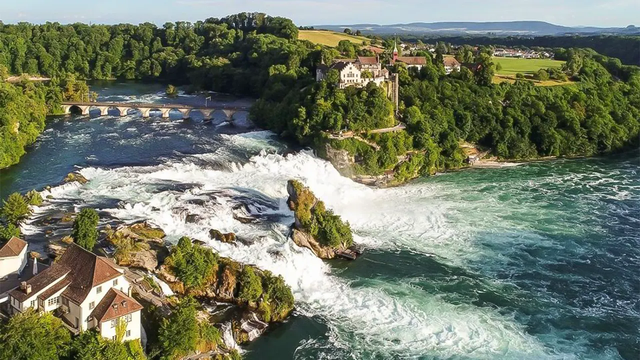 Stein am Rhein and Rhine Falls