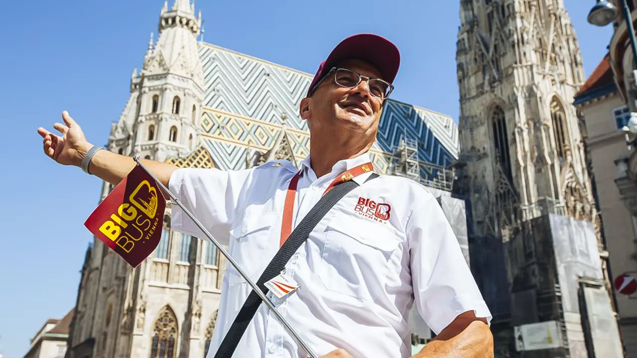 Hop - on hop-off bus for City Sightseeing