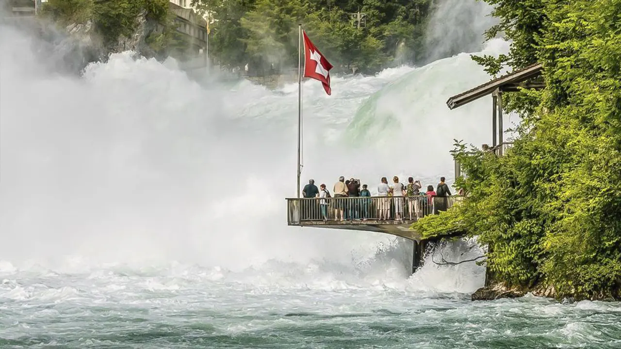 Stein am Rhein and Rhine Falls