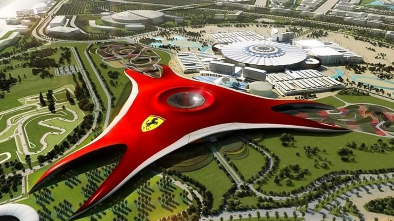 Ferrari World with Transport