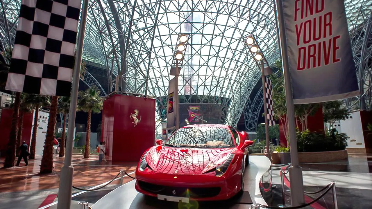 Ferrari World with Transport