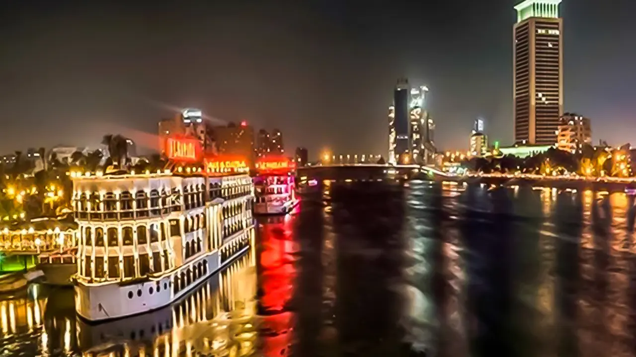 Dinner cruise on the Nile