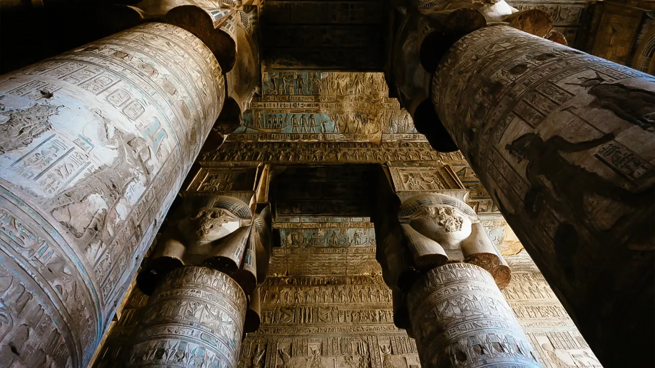 Tour of the temple of Dendera with a guide