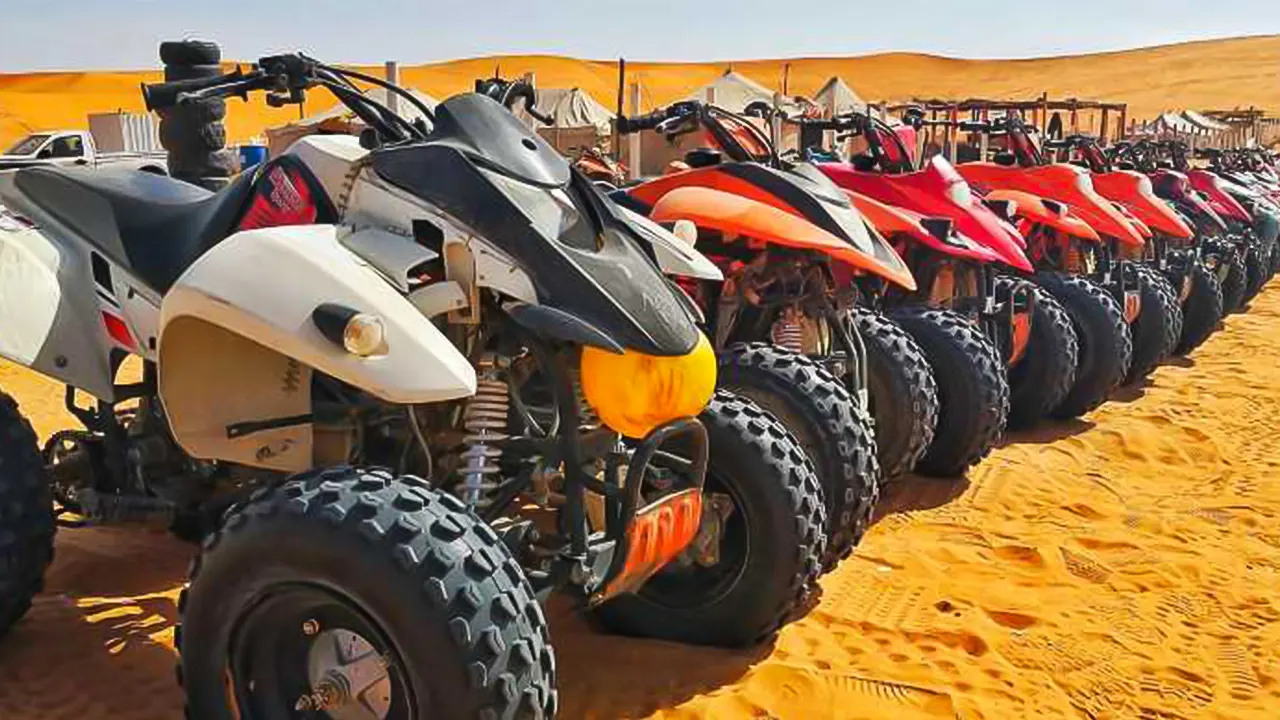Desert ATV Quad Bike Tour with Camel Ride