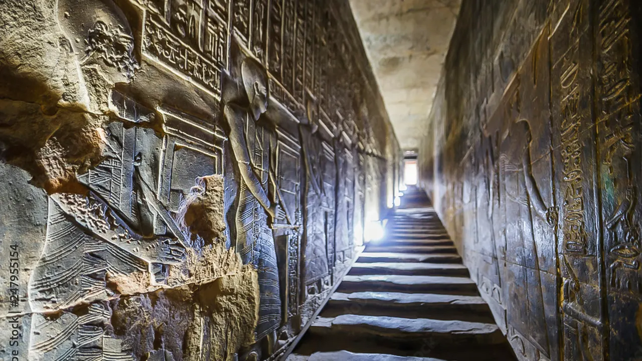 Tour of the temple of Dendera with a guide