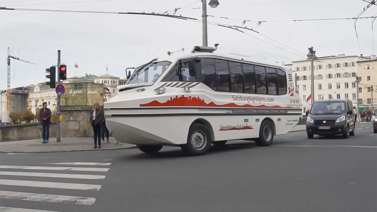 Amphibious Audio Guided Tour on Land and Water