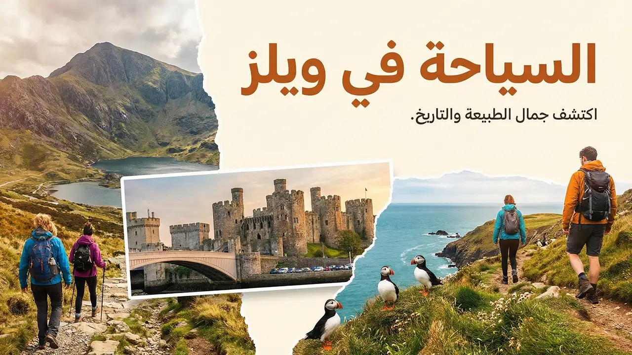 استمتع بالتعرف على أشهر معالم ويلز السياحية وأفضل االفعاليات والأنشطة الترفيهية الجذابة.