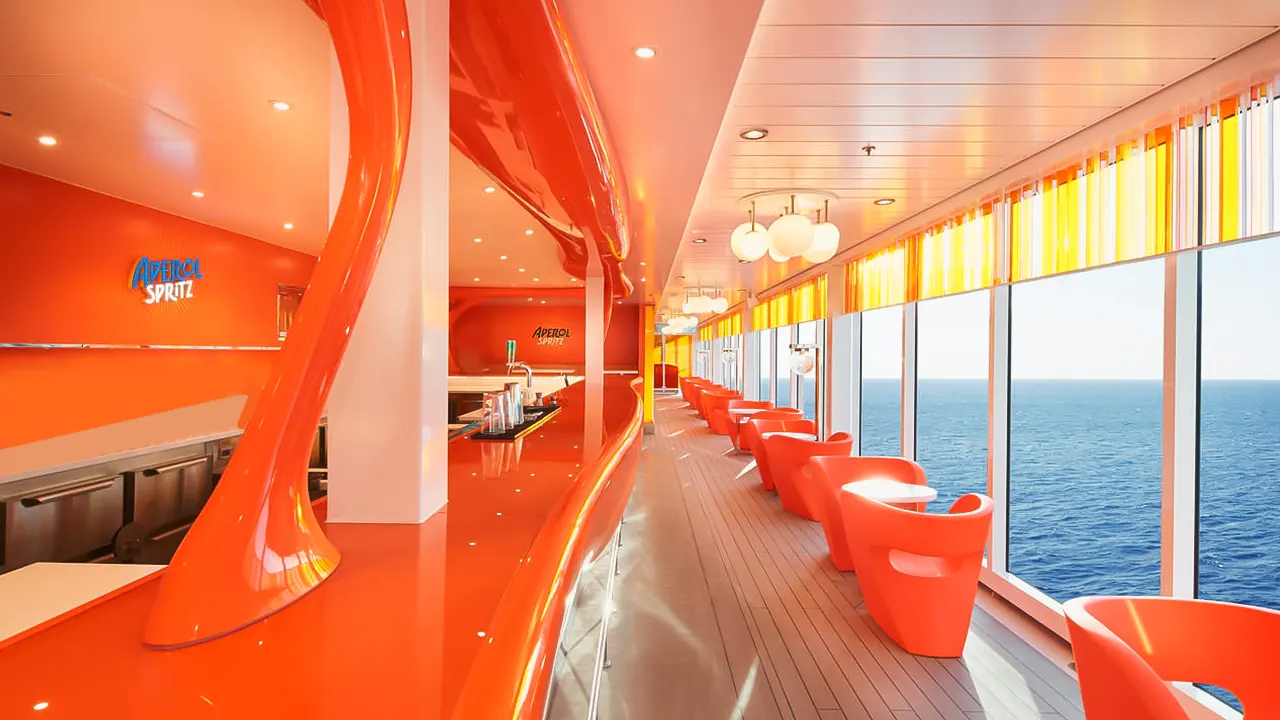 Smeralda "The Costa Smeralda cruise ship offers luxurious sea journeys, featuring upscale dining and diverse entertainment facilities."