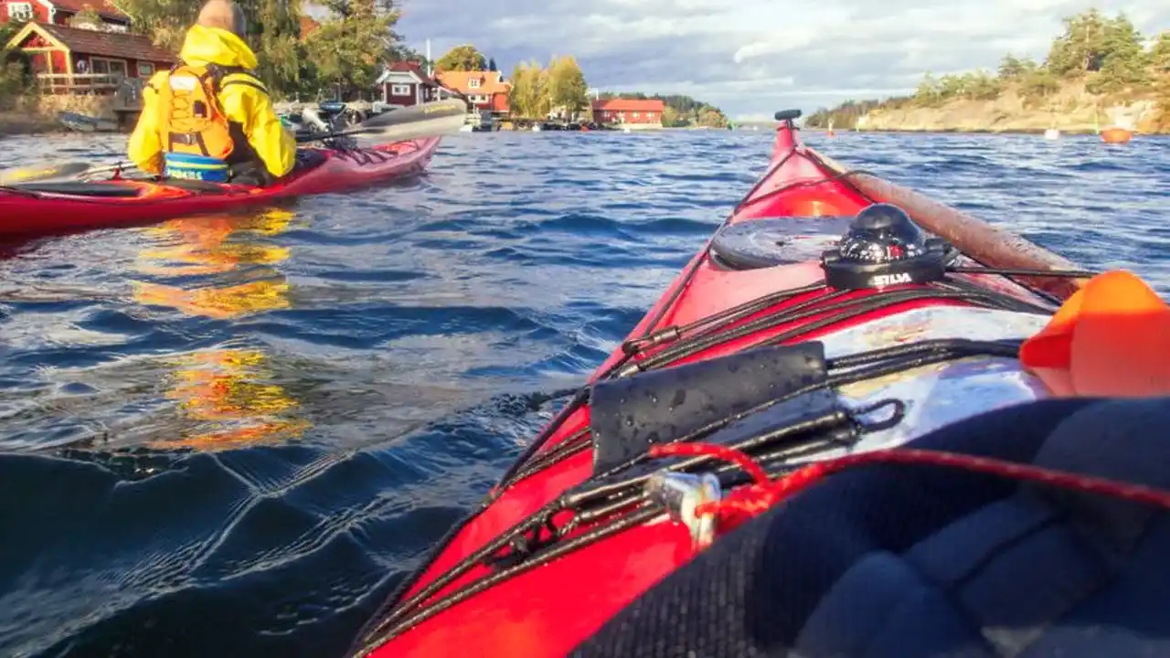 Kayak, Vika and sauna