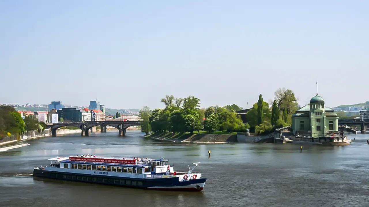 Panoramic Vltava River Cruise