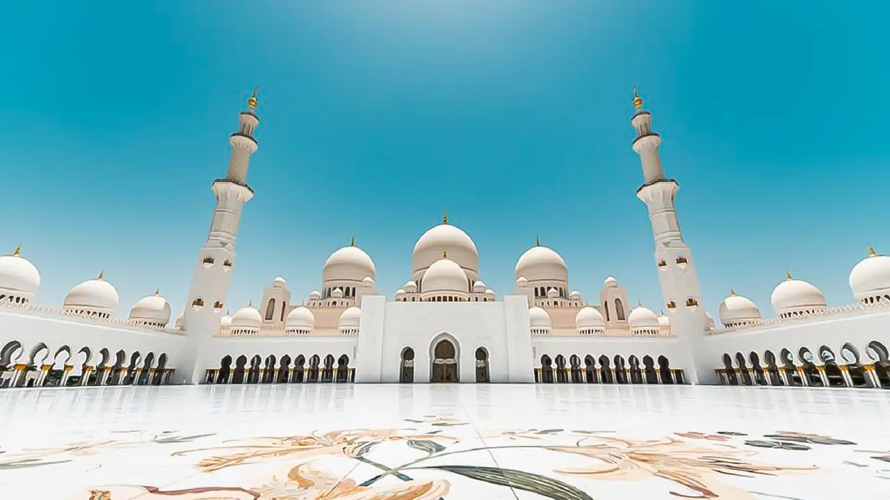 Abu Dhabi and Sheikh Zayed Mosque