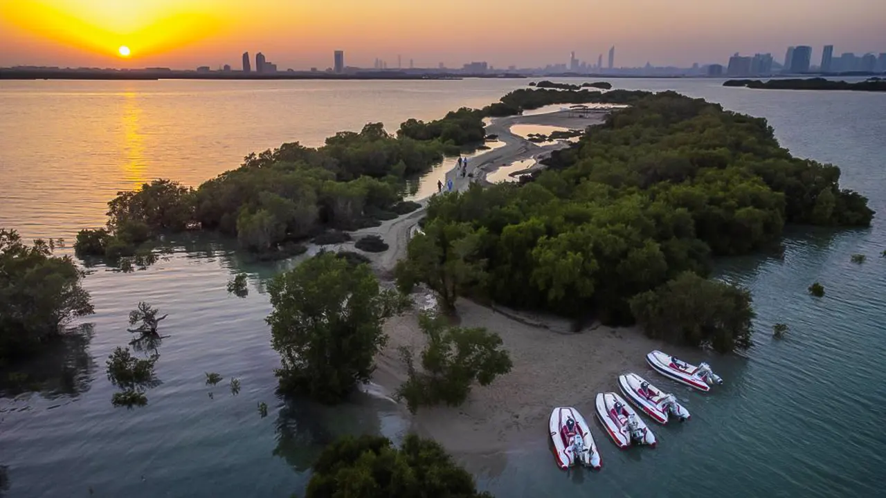 Self-driving speedboat tour