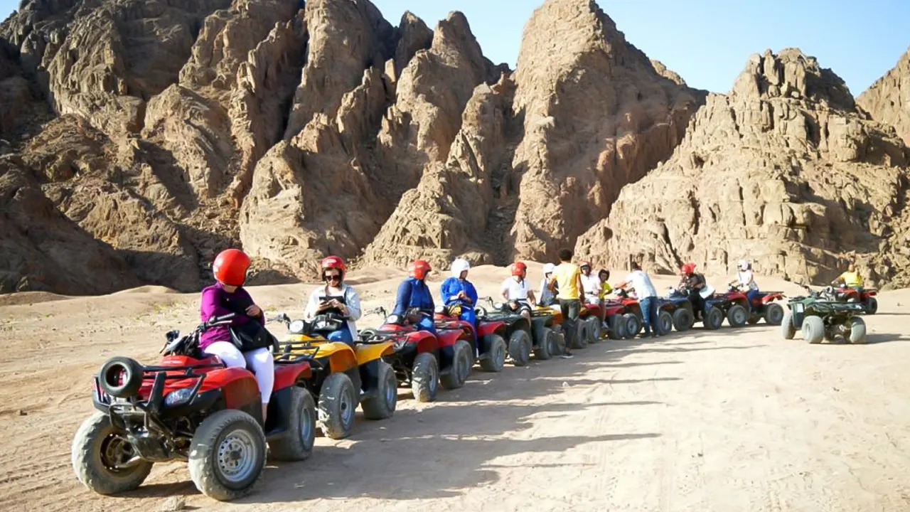 Desert and Sea Sports Excursion with Lunch