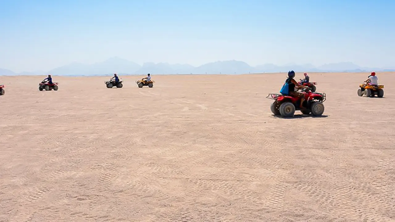 Morning beach buggy tour and camel ride by Transport