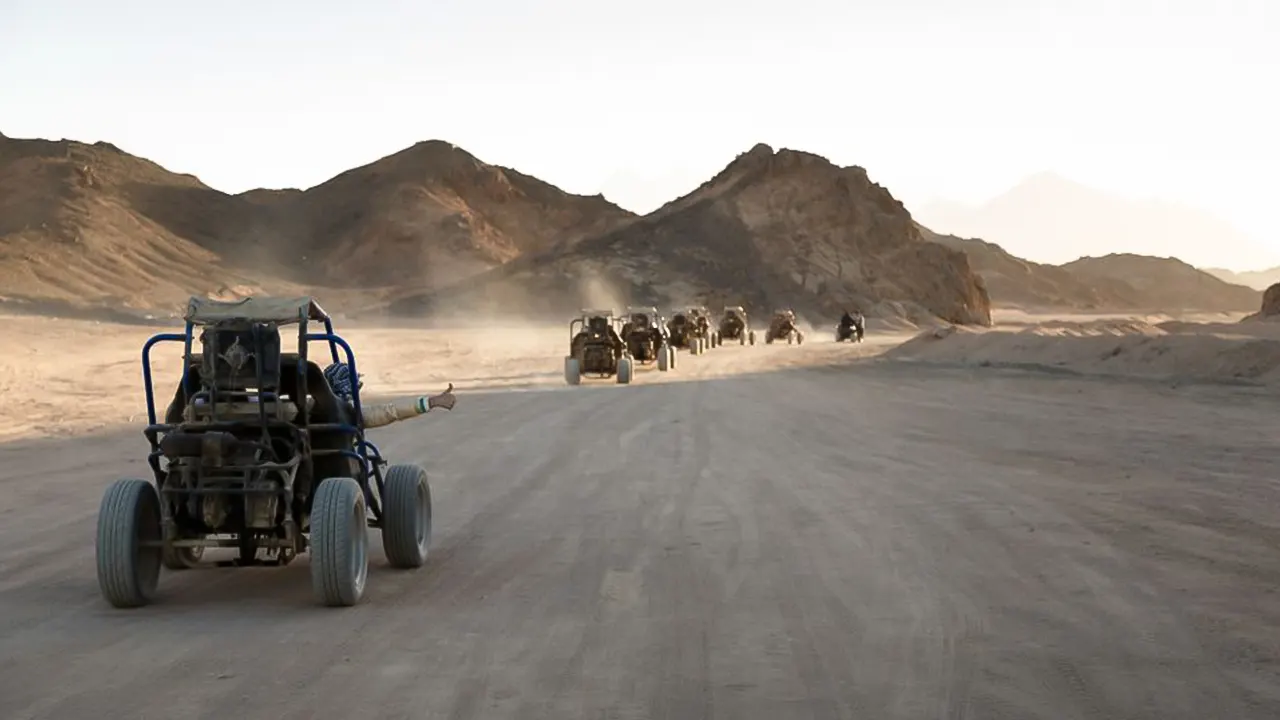 Jeep, camel and Safari buggy rides with BBQ dinner