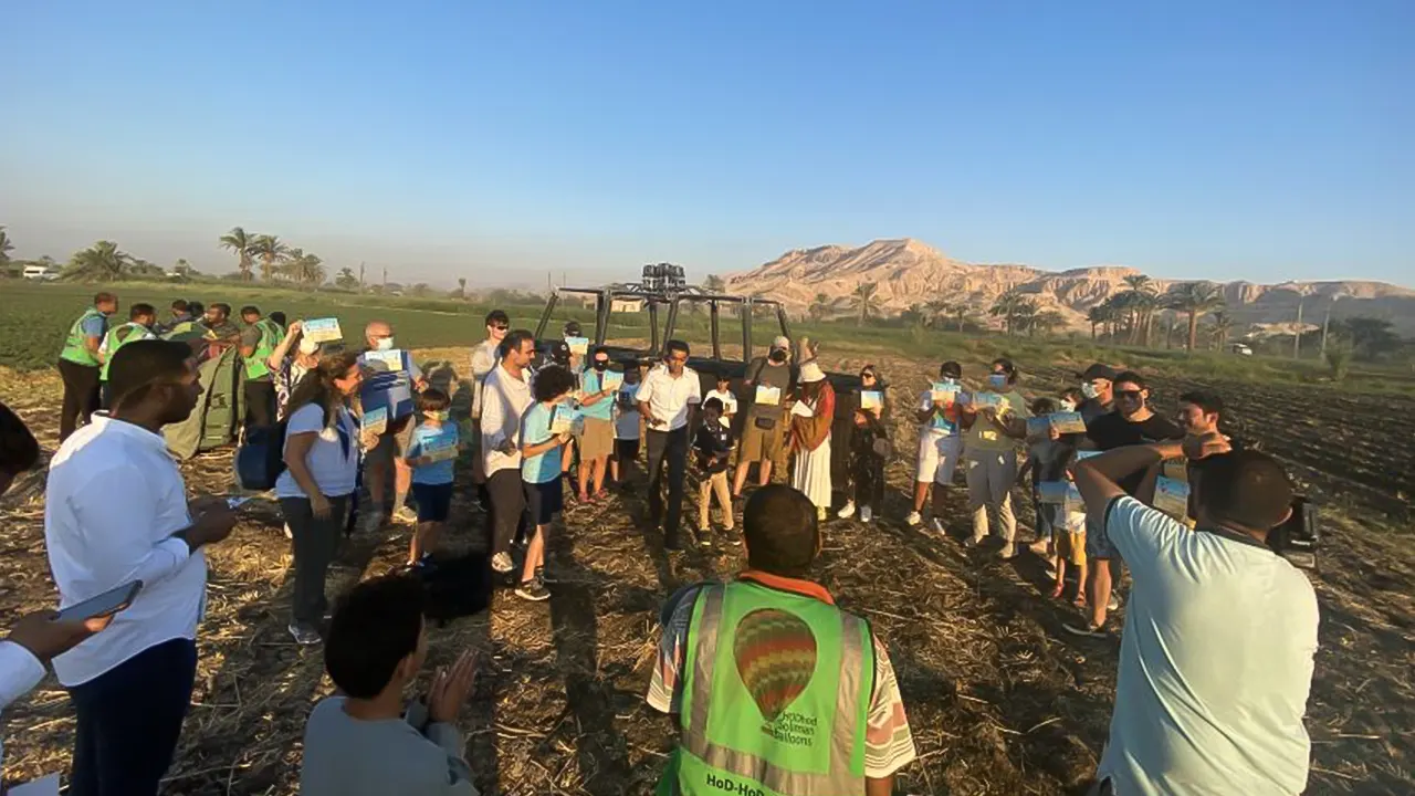 Air Balloon Ride over the Valley of the Kings