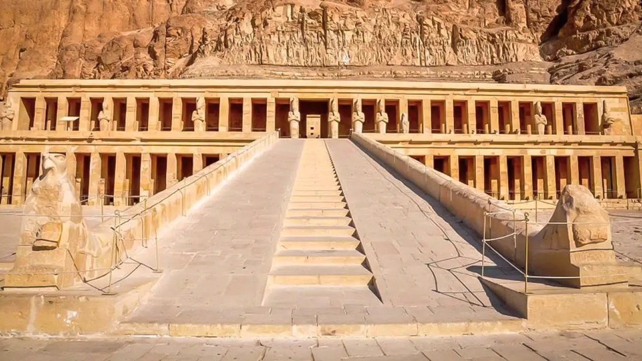 Valley of the Kings and the temple of Hatshepsut