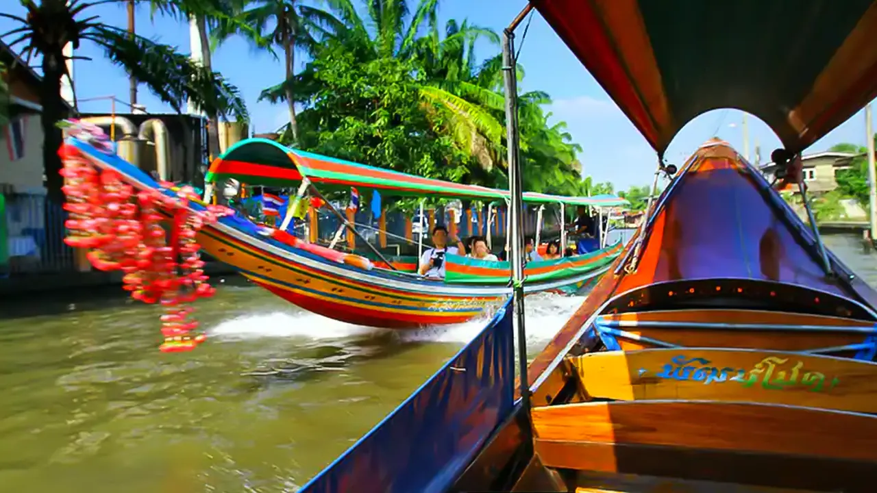 Private Long tail boat Canal tour