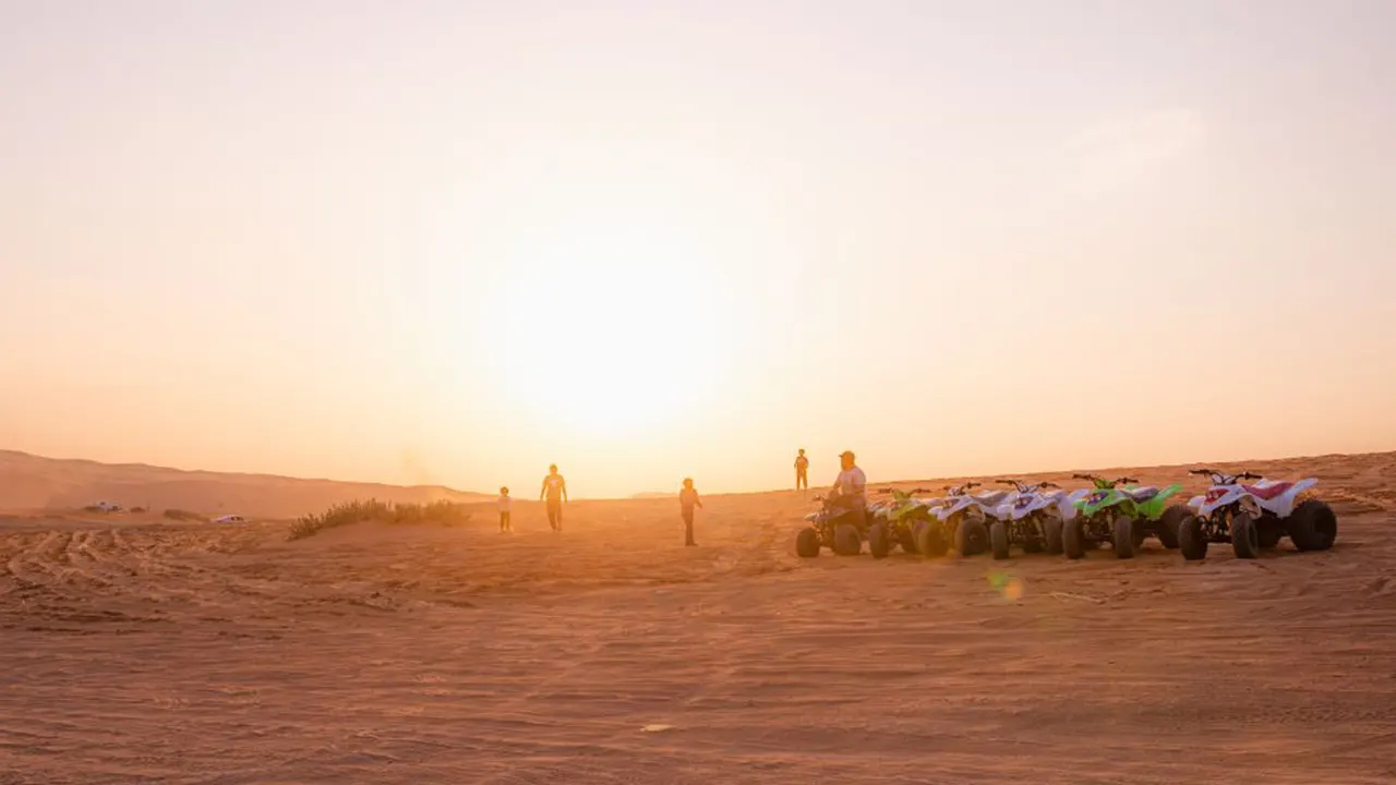 4x4 Desert Safari with Snacks and Transfer