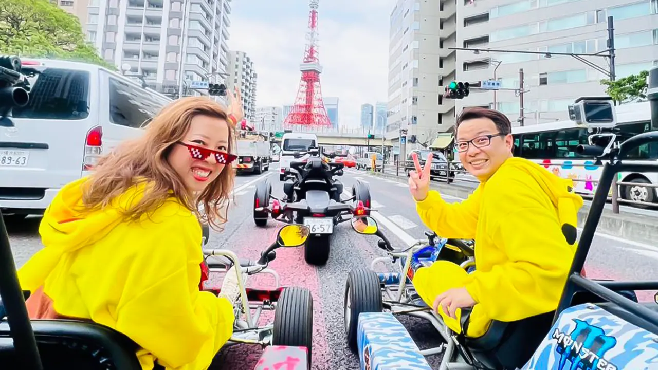 Shibuya Crossing, Harajuku, Tokyo Tower Go Kart Tour