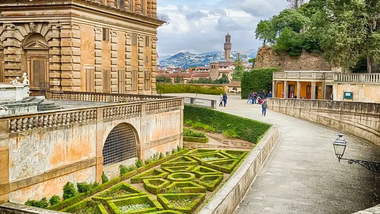 The Uffizi Gallery, the Pitti Palace, and the Boboli Gardens