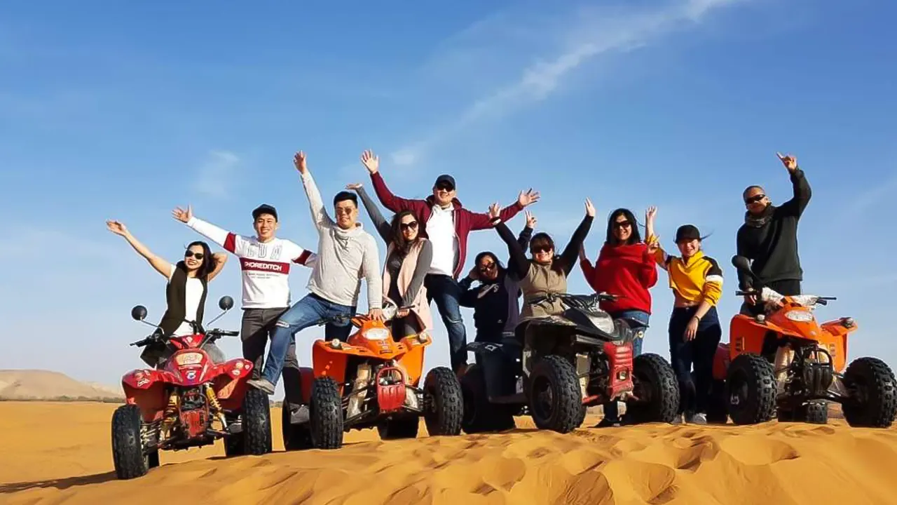 Desert ATV Quad Bike Tour with Camel Ride