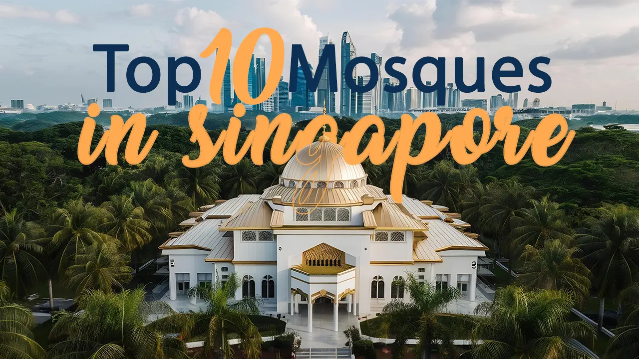 Discover the Islamic architecture in mosque construction, where beauty, elegance, and splendid designs come together, and get to know the most famous and beautiful 10 mosques you can visit in Singapore.