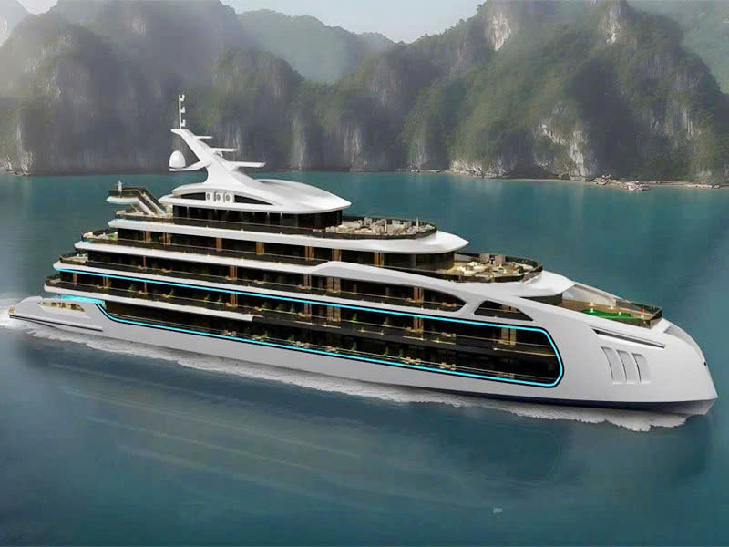 Celina cruise It is a new luxury cruise ship in Vietnam that offers tourist voyages through Ha Long Bay and Lan Ha Bay, and is classified among high-end cruises with an exceptional level of luxury.